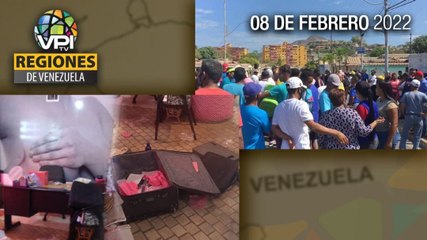 Noticias regiones de Venezuela - Martes 08 de Febrero