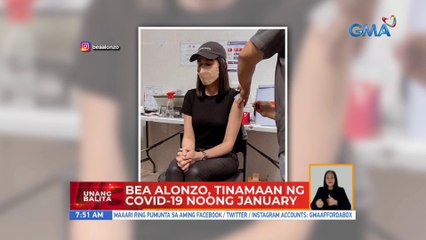 Bea Alonzo, tinamaan ng COVID-19 noong January | UB