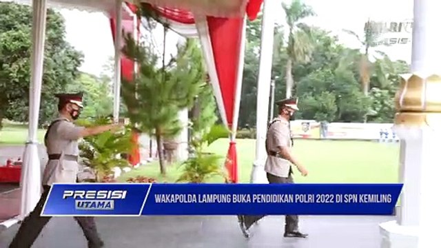Wakapolda Lampung Buka Pendidikan Polri di SPN Kemiling