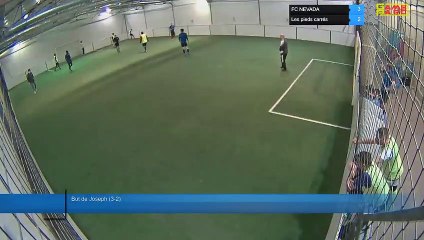 But de Joseph (3-2) - FC NEVADA Vs Les pieds carrés  - 13/02/22 20:23 - LIGUE 2 - Poitiers Game Parc