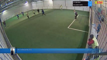 But de Benjamin (3-3) - FC NEVADA Vs Les pieds carrés  - 13/02/22 20:23 - LIGUE 2