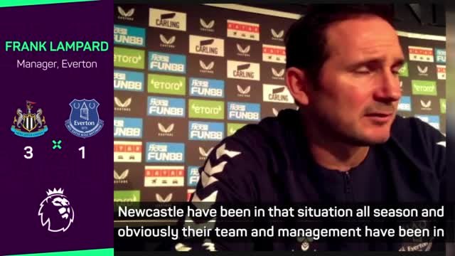 Lampard eyes 'step by step focus' as Everton slip towards relegation zone