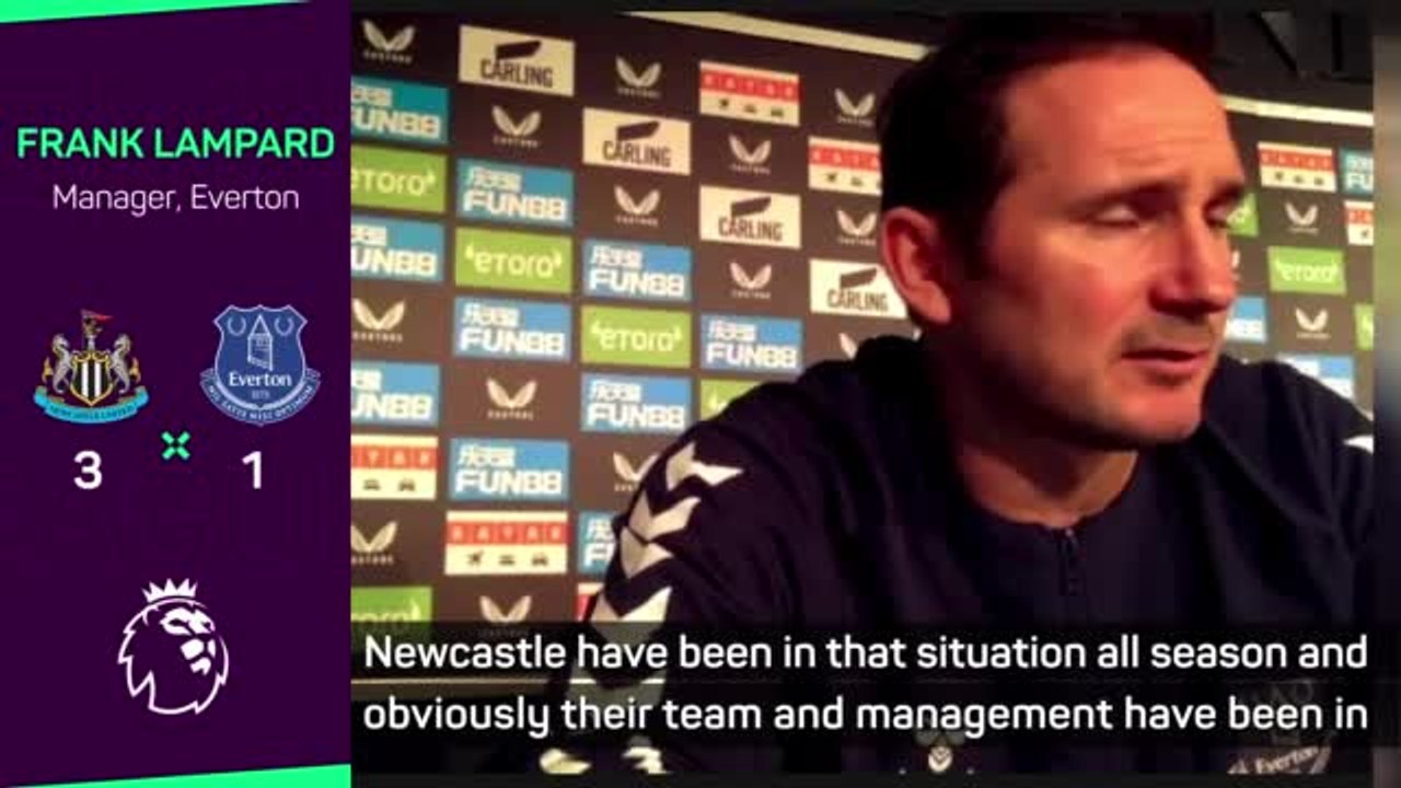 Lampard eyes 'step by step focus' as Everton slip towards relegation zone