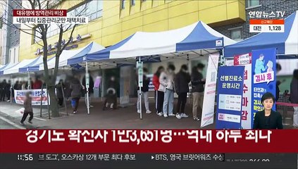 경기도 이틀째 최다 확진…재택관리센터 운영