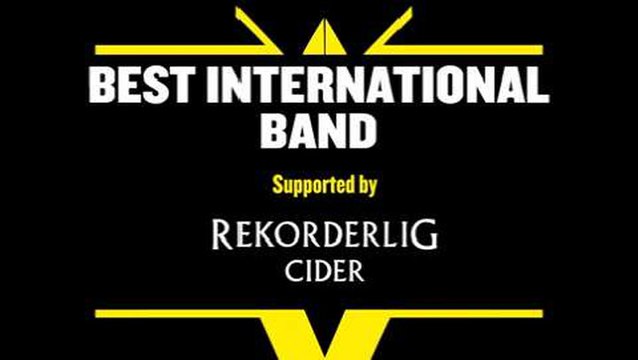 Best International Band Nominations - NME Awards 2013