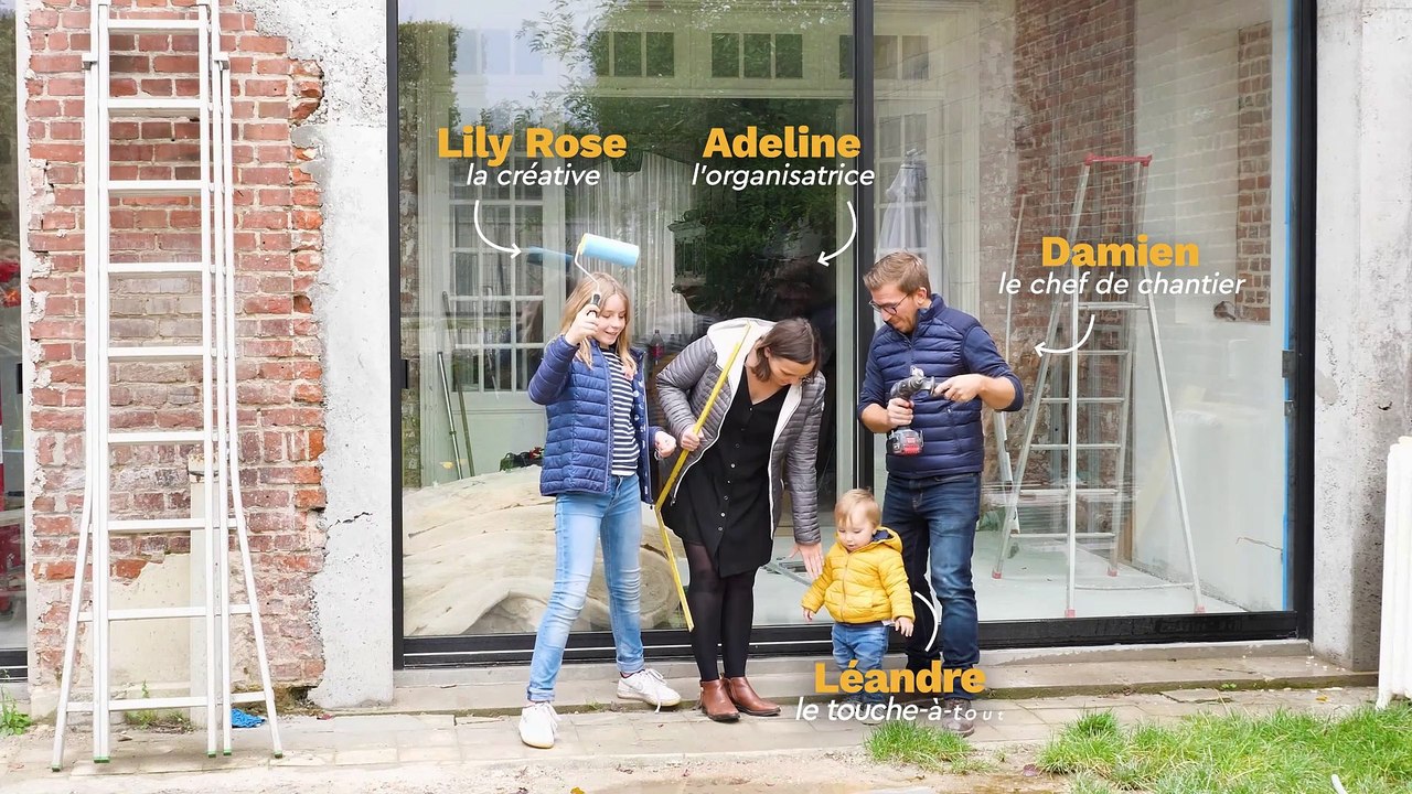 Rénovation en famille - Création d'une niche murale