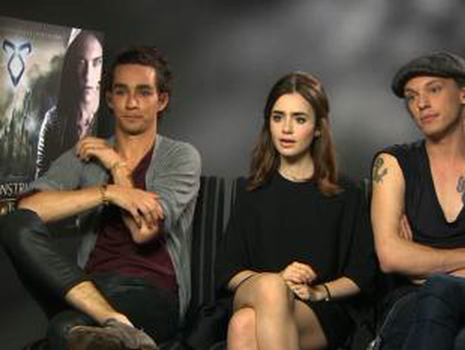 The Mortal Instruments:...: Exclusive Cast And Crew Inter...