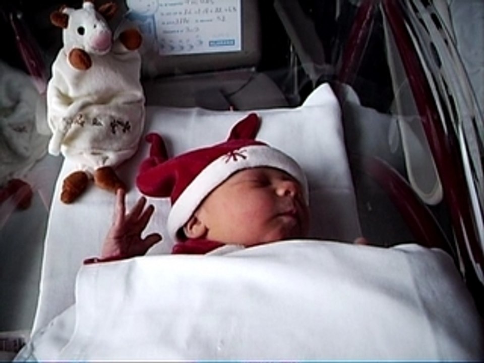 Thomas avec son bonnet