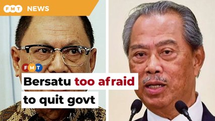 Puad mocks Muhyiddin’s reason for PN remaining in govt