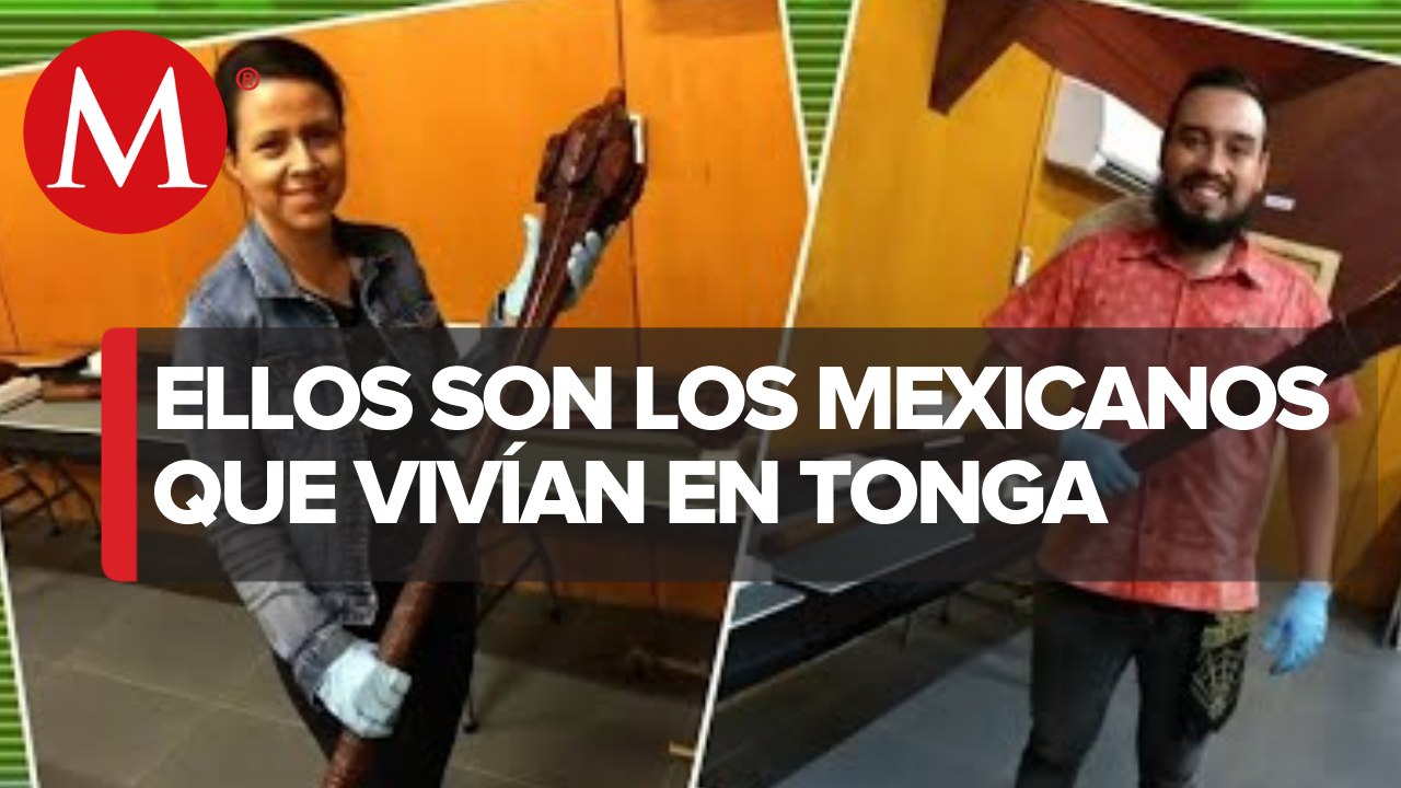 Ellos son los biólogos que vivieron la erupción de un volcán en Tonga