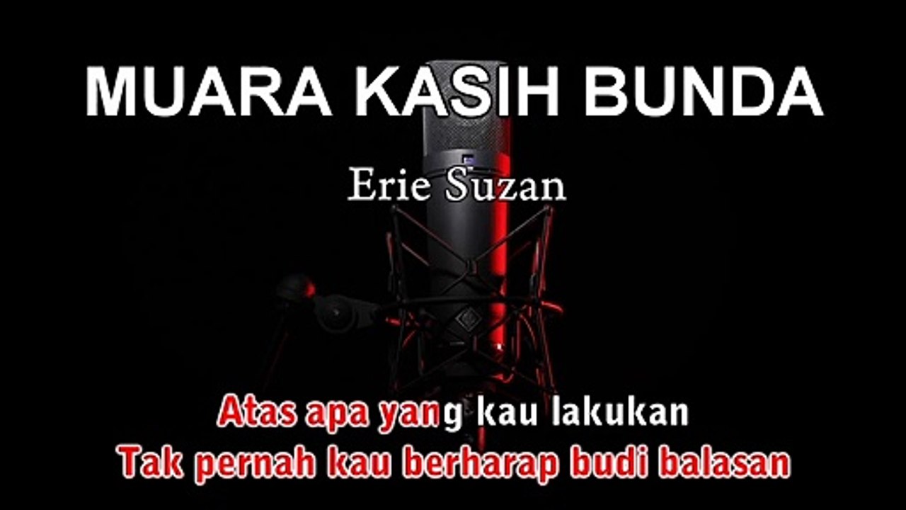 Muara Kasih Bunda | Erie Suzan | Karaoke Tanpa Vokal