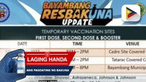 3 temporary vaccination sites ang itinalaga sa Bayambang, Pangasinan para mapabilis ang inoculation drive