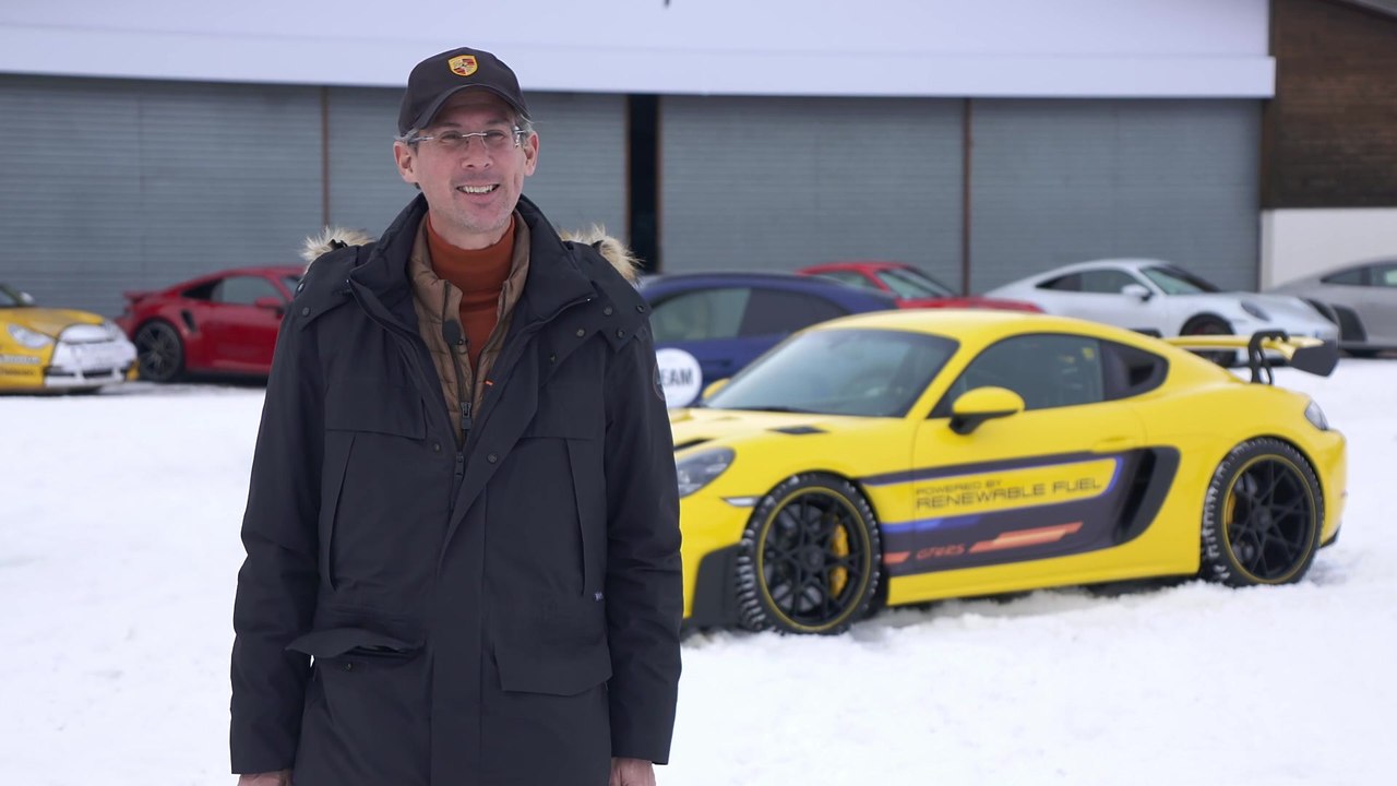 Porsche Winter Event 2022 - 718 Cayman GT4 RS - Frank Steffen Walliser, Leiter Baureihe 911 & 718