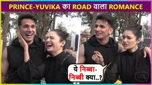 Prince-Yuvika Gives Funny Reaction On propose day | Also talked About Ekta Kapoor's New Show 'Lock-Up