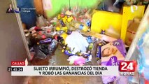 Callao: Familia pide garantías para su vida tras ser amenazados por sujeto que causó destrozos en su bodega