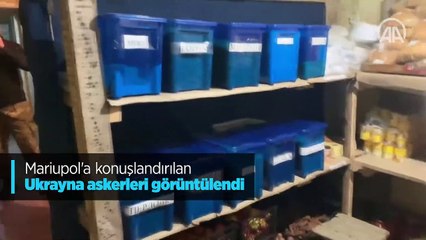 Mariupol'a konuşlandırılan Ukrayna askerleri görüntülendi