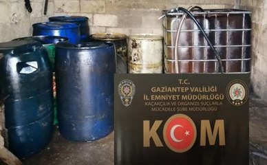 2 bin 500 litre kaçak akaryakıt ele geçirildi
