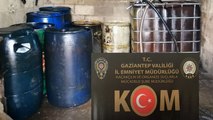 Gaziantep'te 2 bin 500 litre kaçak akaryakıt ele geçirildi