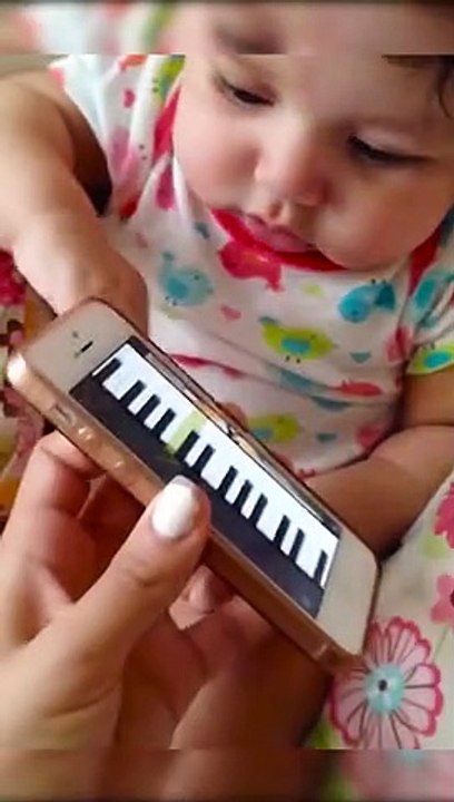 Amazing Baby Play Piano  #shorts