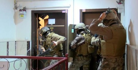 Ankara'da dron destekli uyuşturucu operasyonu: 8 gözaltı