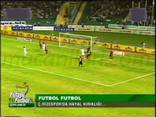 Çaykur Rizespor 0-2 Gençlerbirliği 19.08.2007 - 2007-2008 Turkish Super League Matchday 2