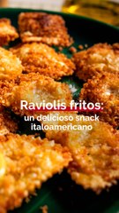 Raviolis fritos: un delicioso snack italoamericano