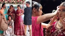 Shivangi Joshi Cousin की Wedding में बनीं Makeup Artist, Bridesmaid Look Viral | Boldsky