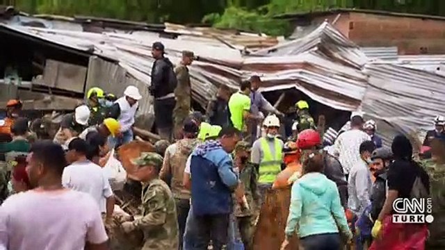 Kolombiya'yı heyelan vurdu: 14 ölü, 35 yaralı