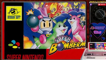 Super BomberMan 3 Duo Mère & Fils SNES Merci Hudson