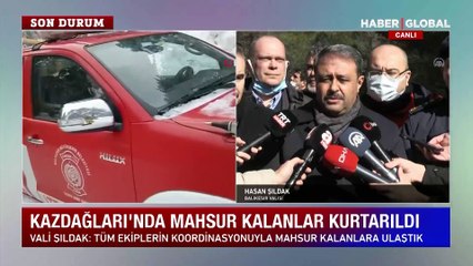 Isparta'da gece başlayan kar yağışı endişe yarattı