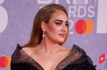 Download Video: Adele named Artist of the Year at the 2022 BRIT Awards with Mastercard