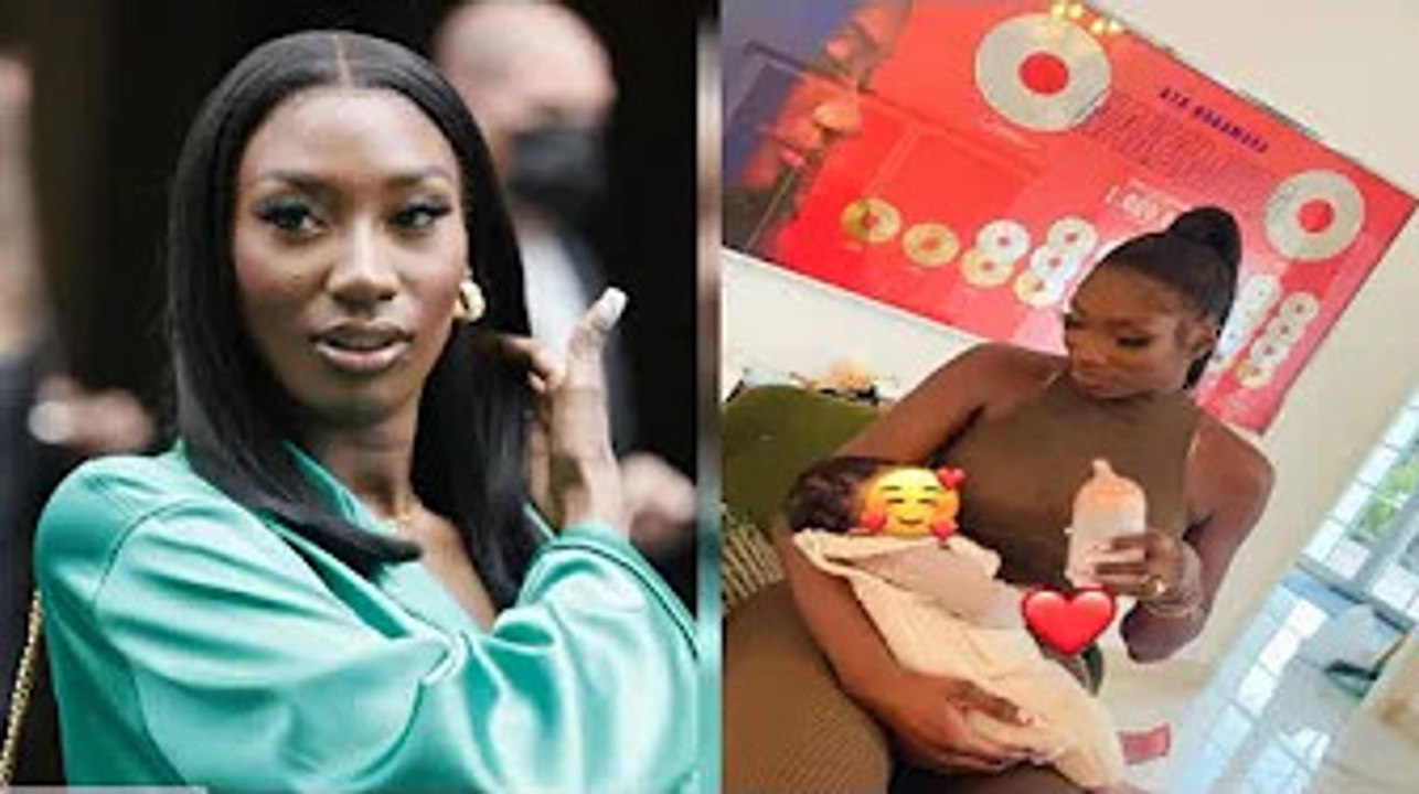 Aya Nakamura maman  la chanteuse dévoile de tendres moments @vec bébé