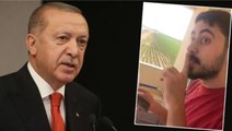Sesi tıpatıp aynı! 'Karantinadaki Erdoğan' taklidi izleyenleri güldürdü