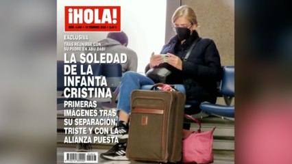 Primeras imágenes de la infanta Cristina tras separarse de Urdangarin