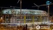 Va a ser el mejor estadio del mundo: el Real Madrid prueba  las luces del nuevo Bernabéu y revoluciona la Castellana