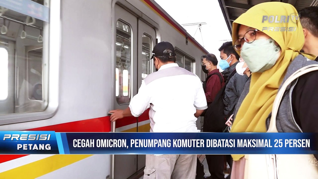 KRL juga batasi penumpang untuk cegah varian omicron