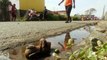 Drone shows devastated coastal town as Madagascans face destitution after cyclone