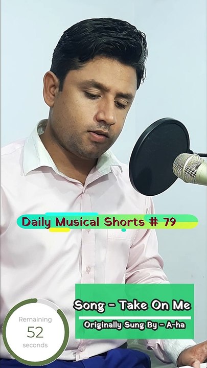 Take On Me (Cover) | (Daily Musical Shorts #79) | Acorn Wolve | #Shorts