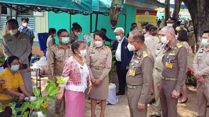 องคมนตรีลงพื้นที่ติดตามการดำเนินงานโครงการอันเนื่องมาจากพระราชดำริ อ.ชะอำ จ.เพชรบุรี