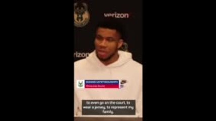 'I'm not supposed to be here' - Giannis