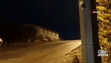 Köpek saldırısı kamerada