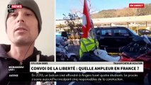 Sylvain Bres, transporteur routier, dans « Morandini Live » sur CNews