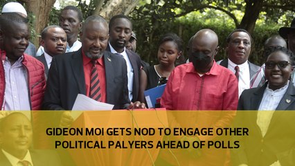 Gideon Moi gets nod to engage other political players ahead of polls