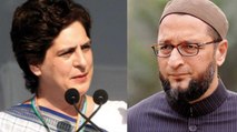 UP Polls: Owaisi-Priyanka jumps in Karnataka hijab issue