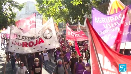 Argentine : mobilisation contre l'accord avec le FMI