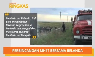 AWANI Ringkas: Perbincangan MH17, kerajaan campuran Thailand & Nicol kongsi masa depan