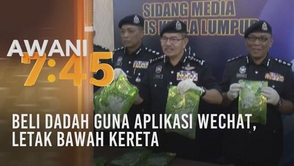 Beli dadah guna aplikasi WeChat, letak bawah kereta