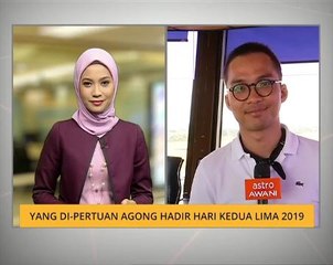 Yang di-Pertuan Agong hadir hari kedua LIMA 2019
