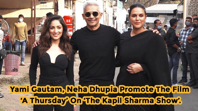 Yami Gautam, Neha Dhupia Promote The Film ‘A Thursday’ On ‘The Kapil Sharma Show’