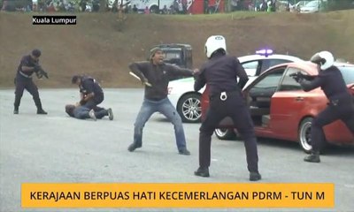 Kerajaan berpuas hati kecemerlangan PDRM - Tun M